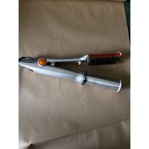 InStyler Rotating Iron IS1001 Silver Orange Hair Curler Straightener Styler